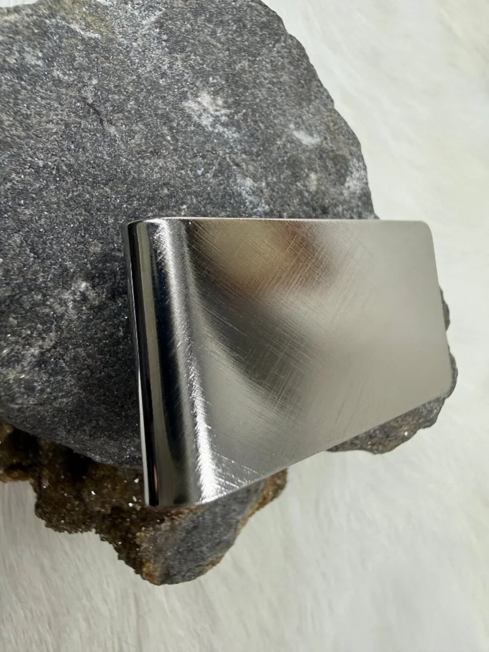 Vintage Hadley Silver Tone Money Clip 2